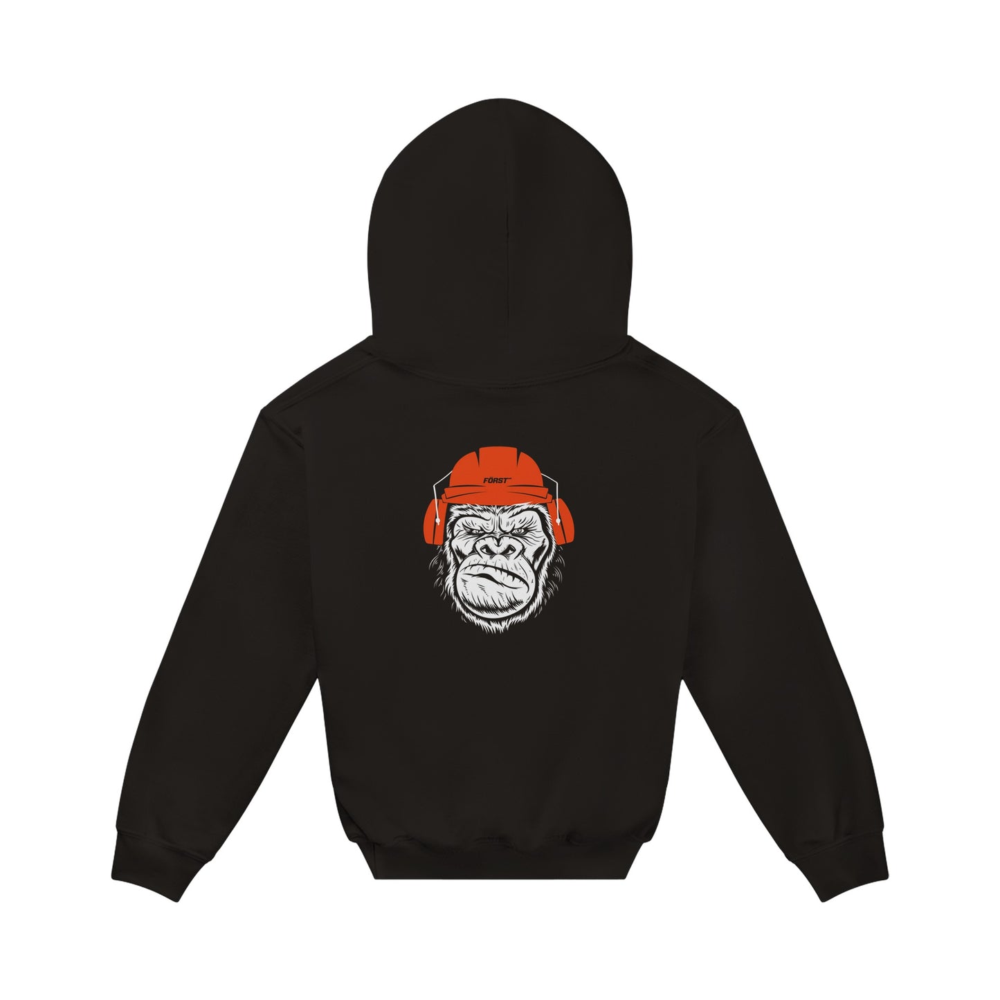 Black Classic Kids Pullover Hoodie
