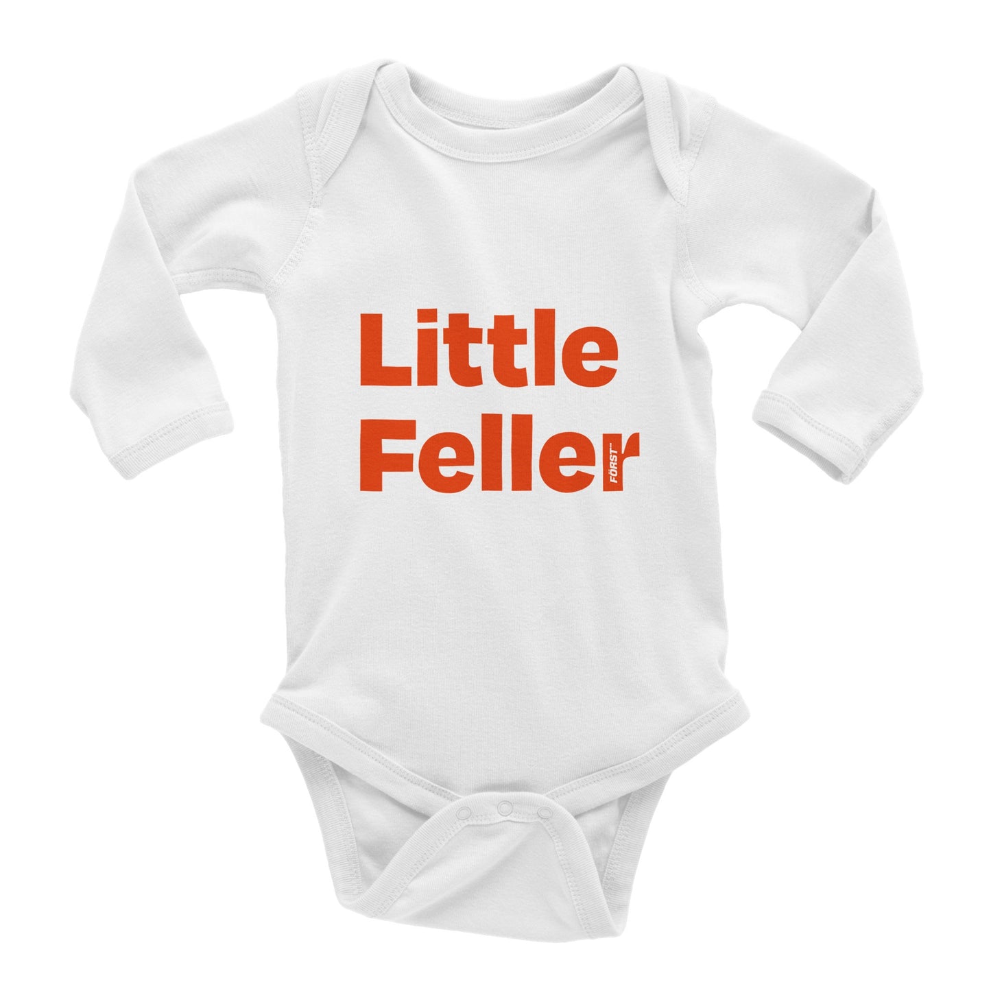 Little Feller Classic Baby Long Sleeve Bodysuit