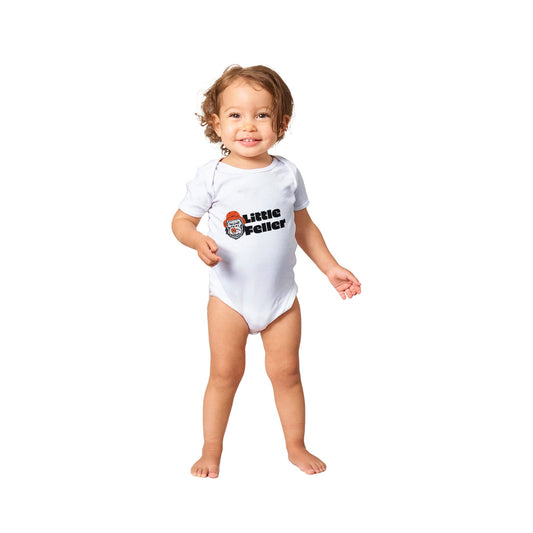 Little Feller Gorilla Classic Baby Short Sleeve Bodysuit