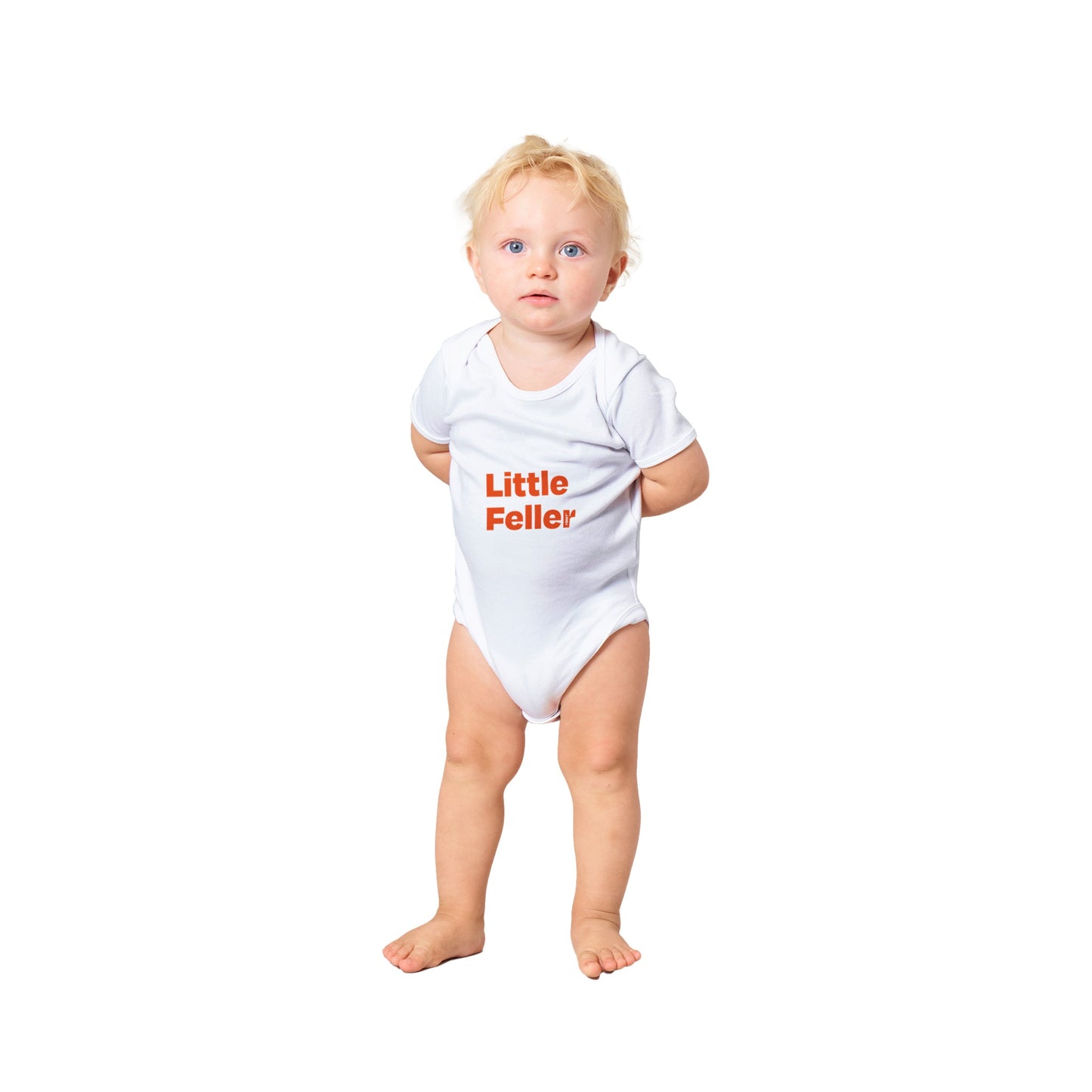 Little Feller Classic Baby Short Sleeve Bodysuit