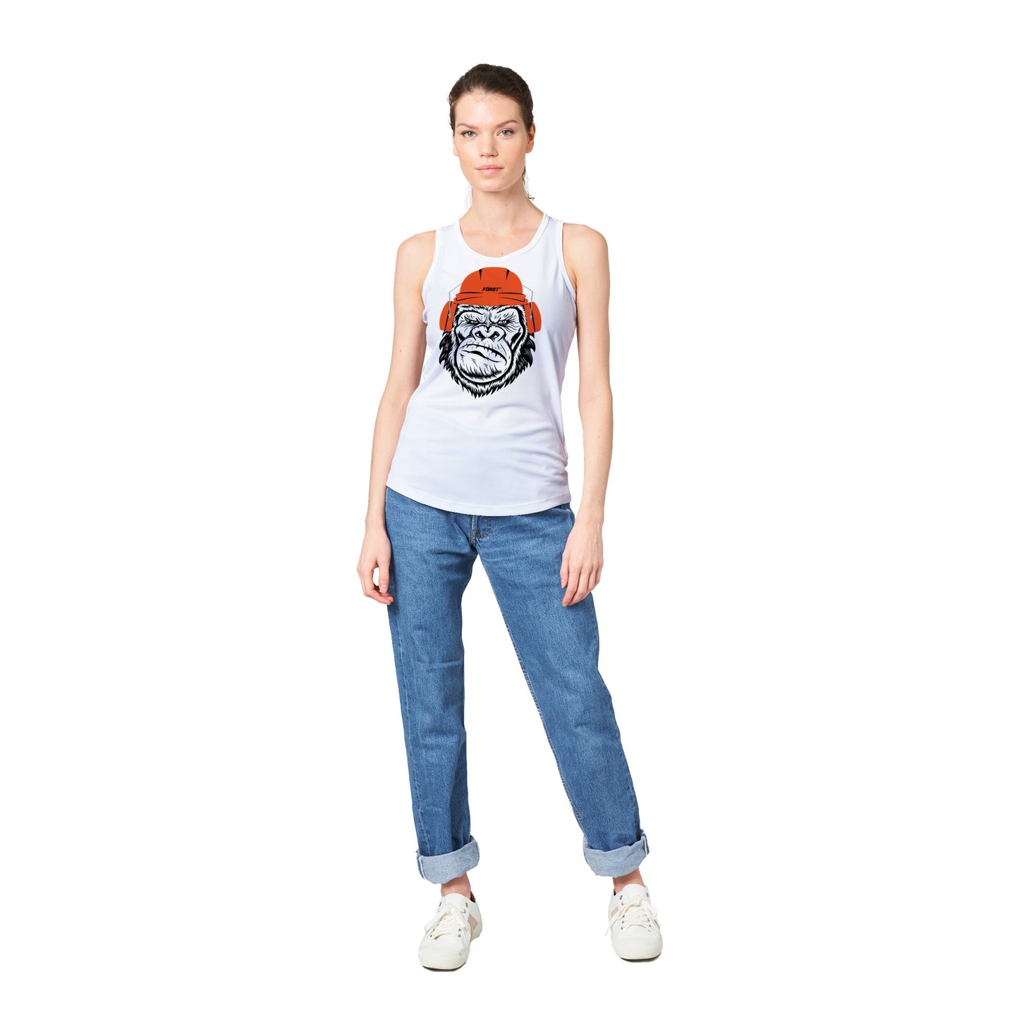 White Performance Women's Tank Top