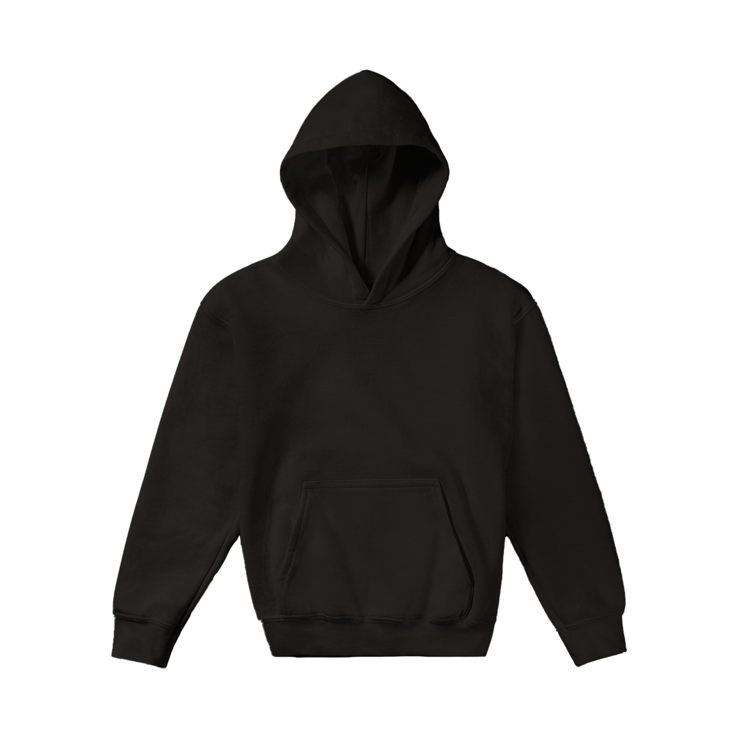 Black Classic Kids Pullover Hoodie
