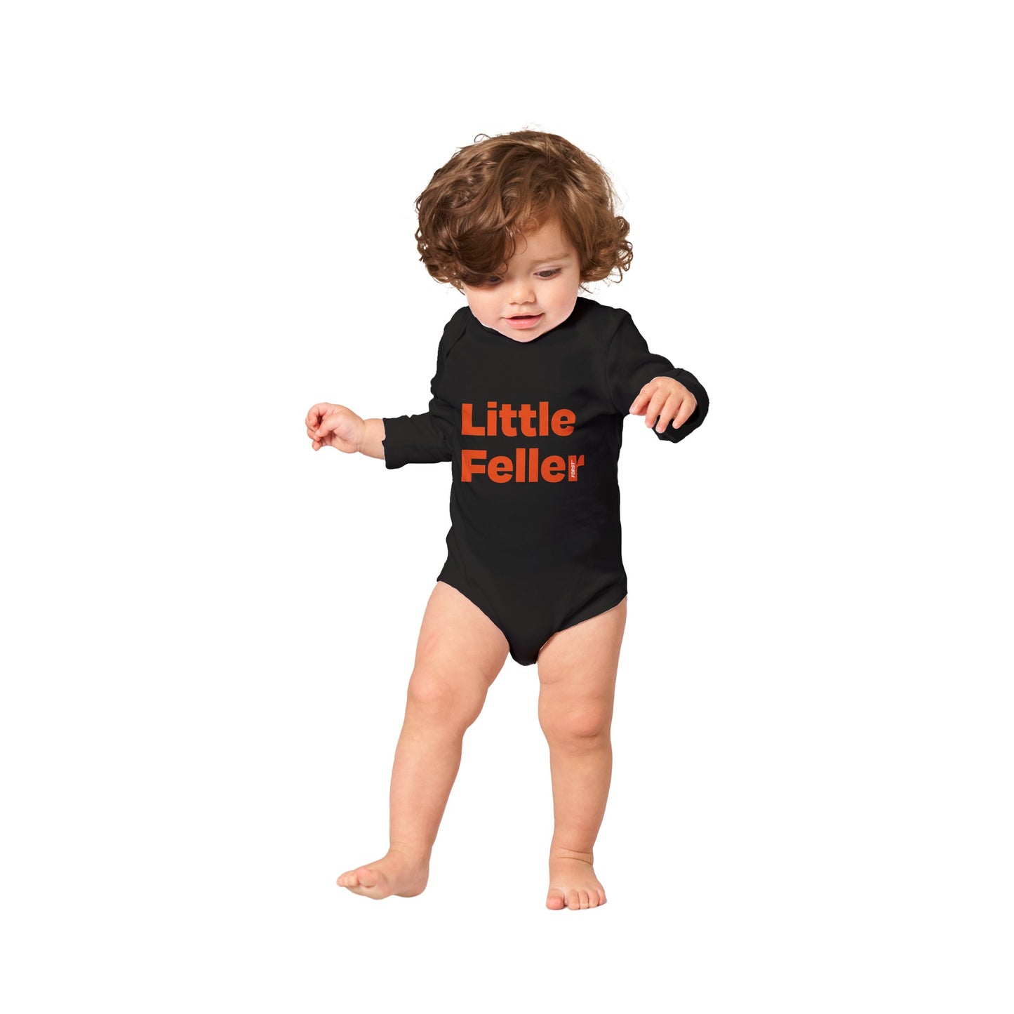 Little Feller Classic Baby Long Sleeve Bodysuit