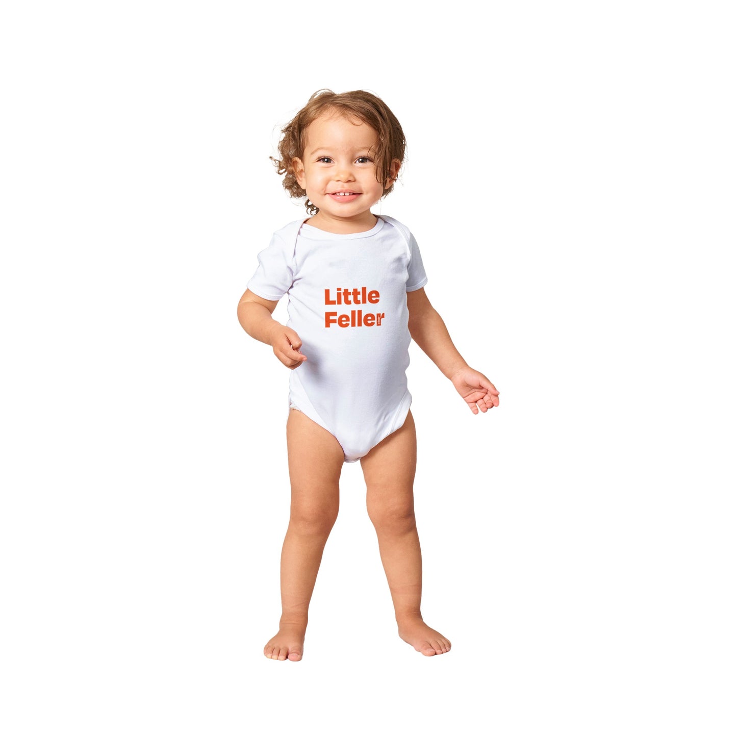 Little Feller Classic Baby Short Sleeve Bodysuit