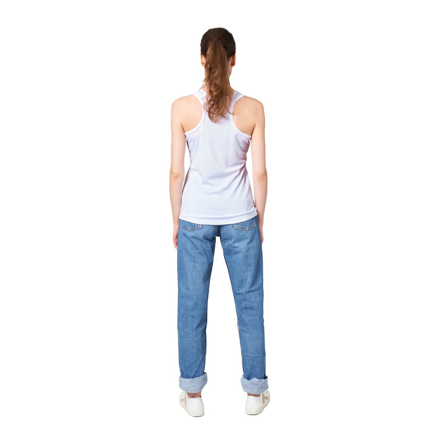 White Performance Women's Tank Top