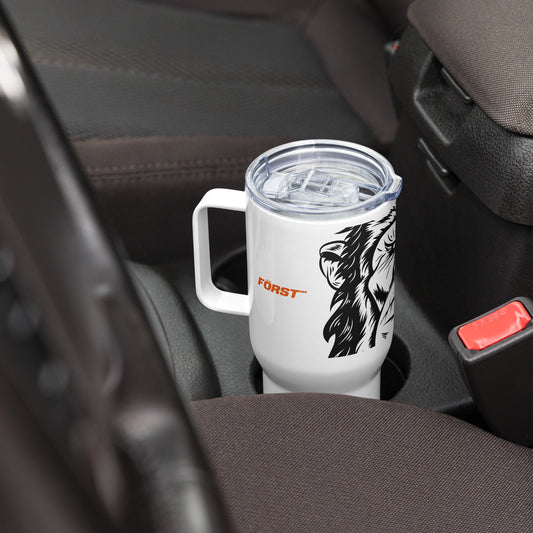 Gorilla Travel mug with a handle
