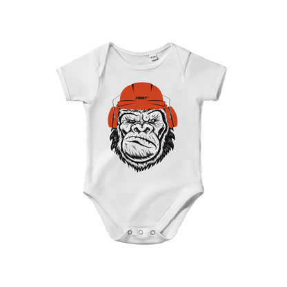 Gorilla Classic Baby Short Sleeve Bodysuit