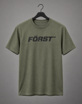 Khaki Först logo t-shirt