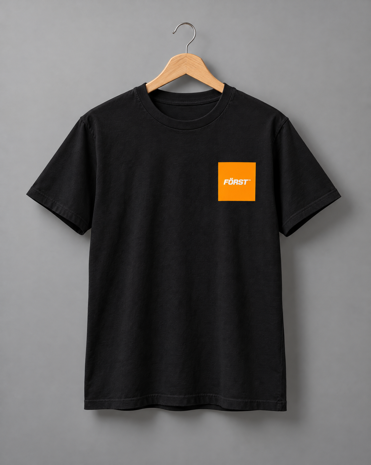 Orange square Först logo