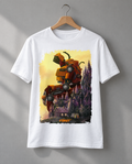 Först white robot t-shirt