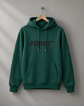 Först logo green hoodie