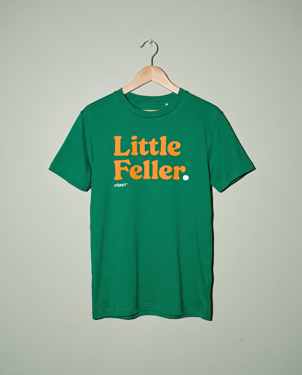 kids green Little Feller-shirt