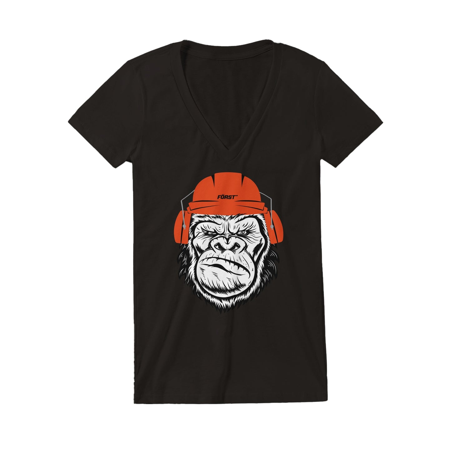 Gorilla Premium Women's V-Neck T-shirt