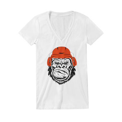 Gorilla Premium Women's V-Neck T-shirt